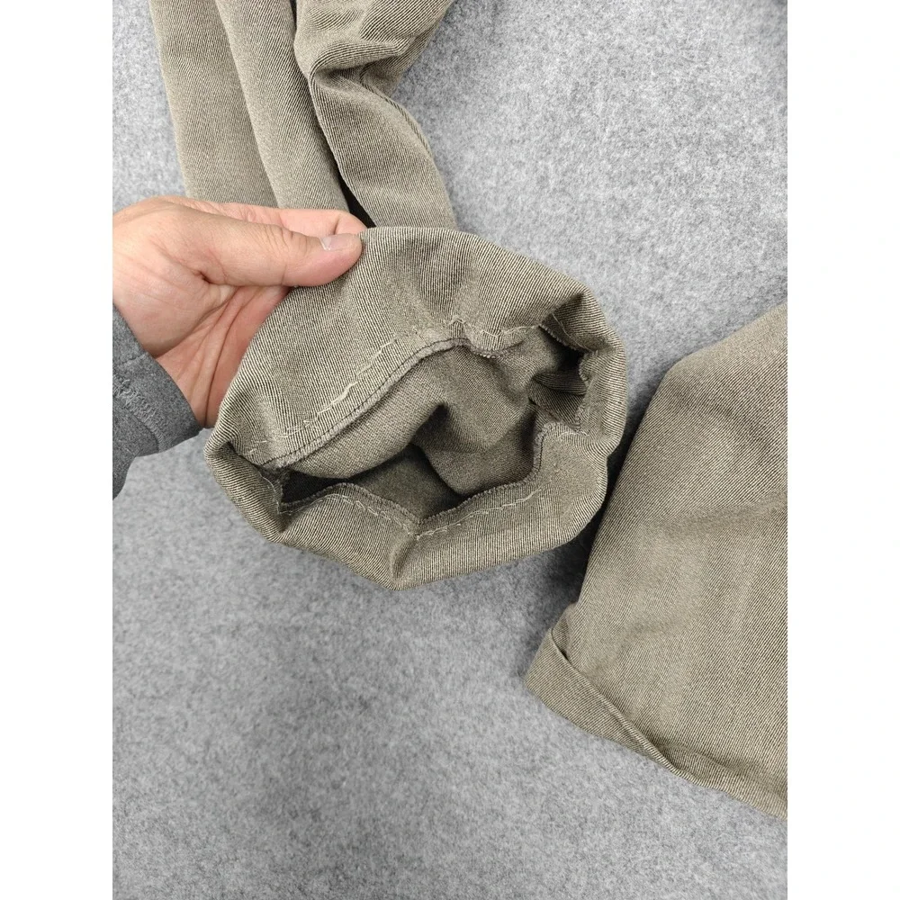 Ermenegildo Zegna Pants Mens 40 Beige Wool Pleated‎ Dress Classic Fit Trousers